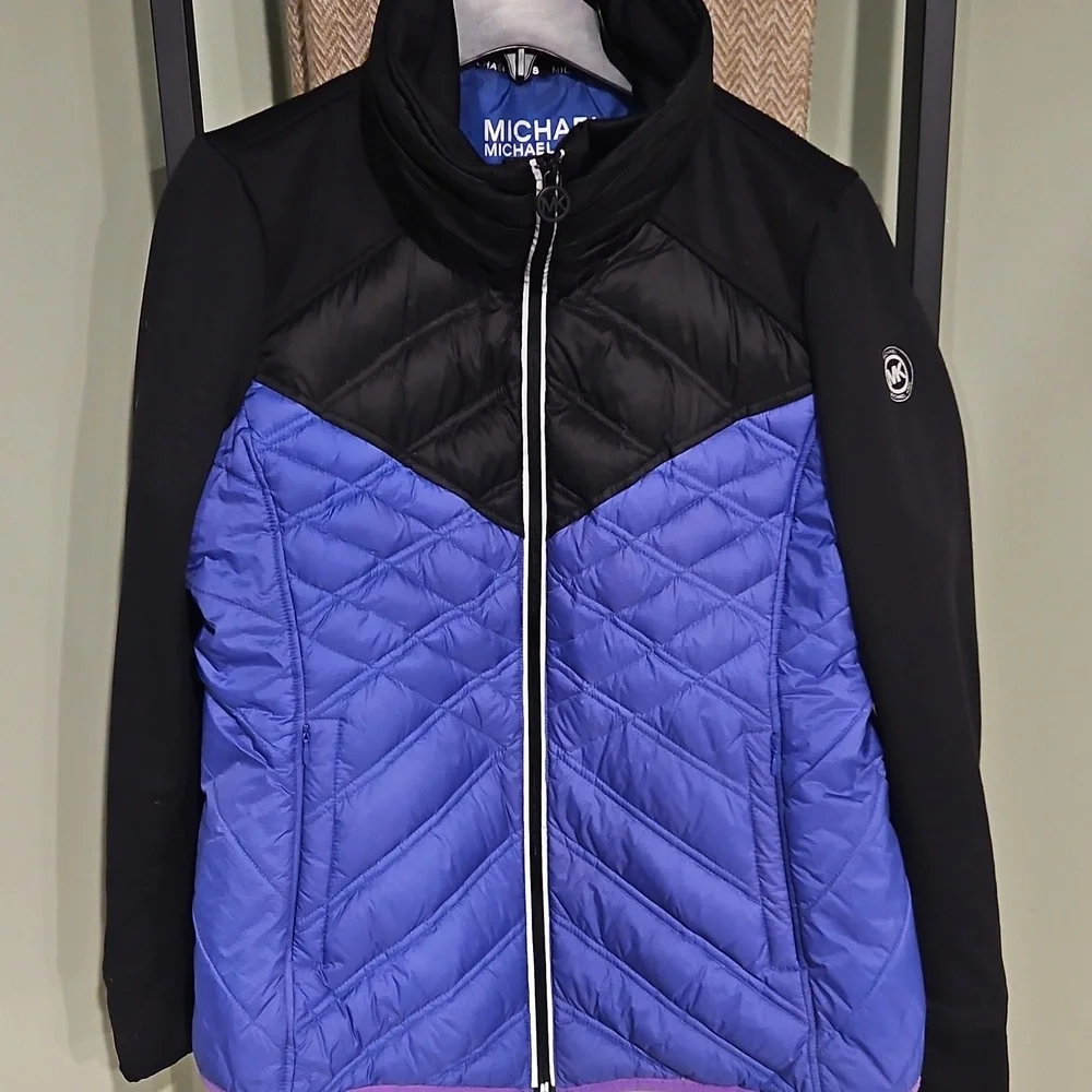 MICHAEL KORS Lightweight Puffer Jacket Coat Large.